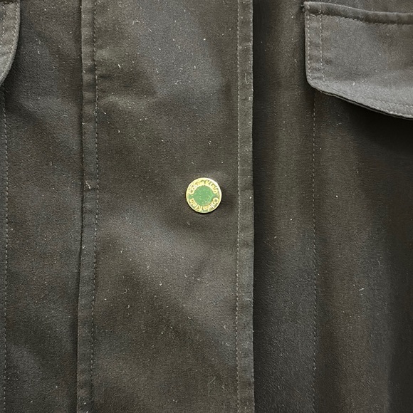 🔥🔥🔥Calvin Klein Sleeveless Black Zip Up Jacket - Picture 7 of 8